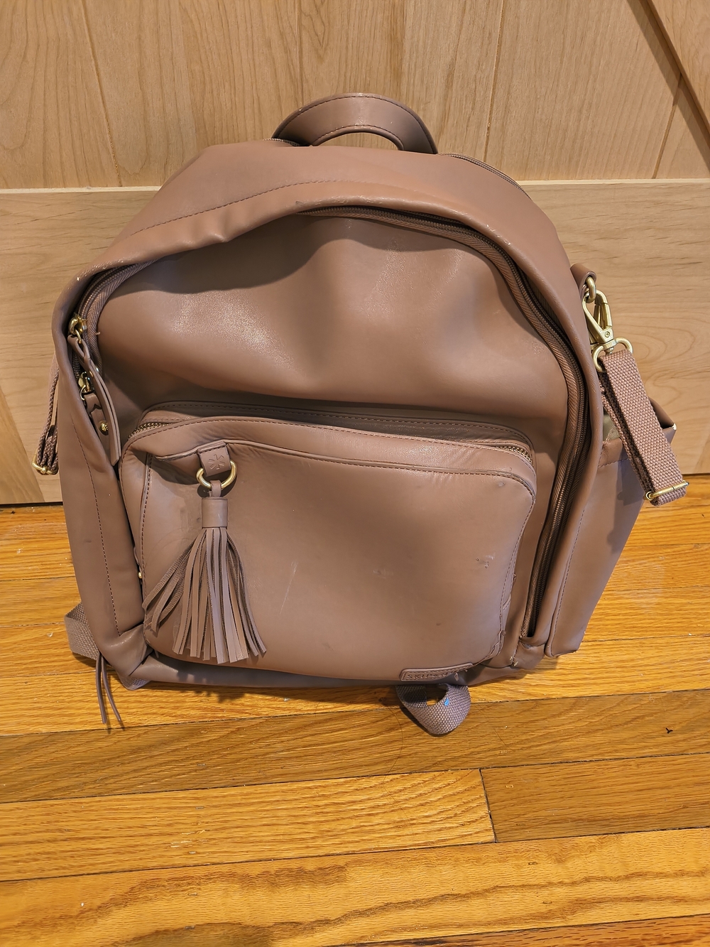 Skip-Hop Diaper Bag Vegan Leather